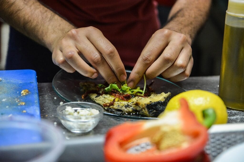 Gnocchi z sosem pesto w wersji street